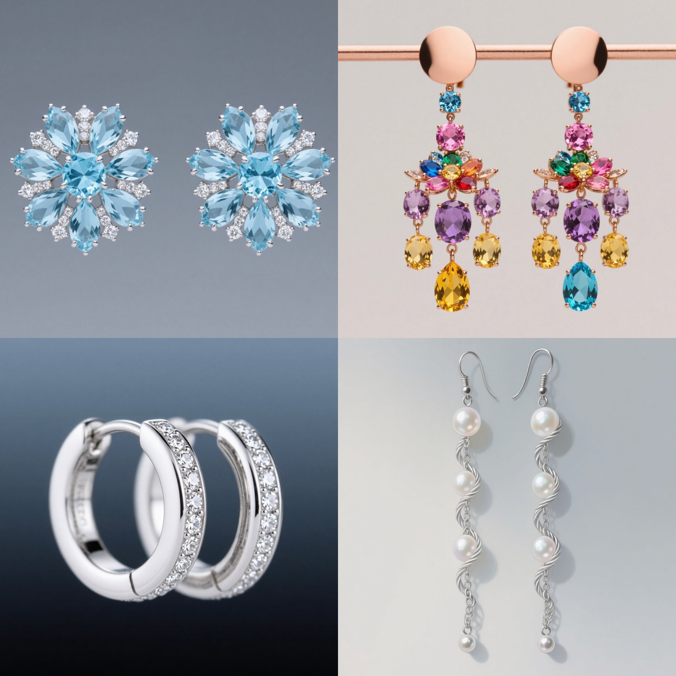 Guide to 17 Popular Earring Design Styles