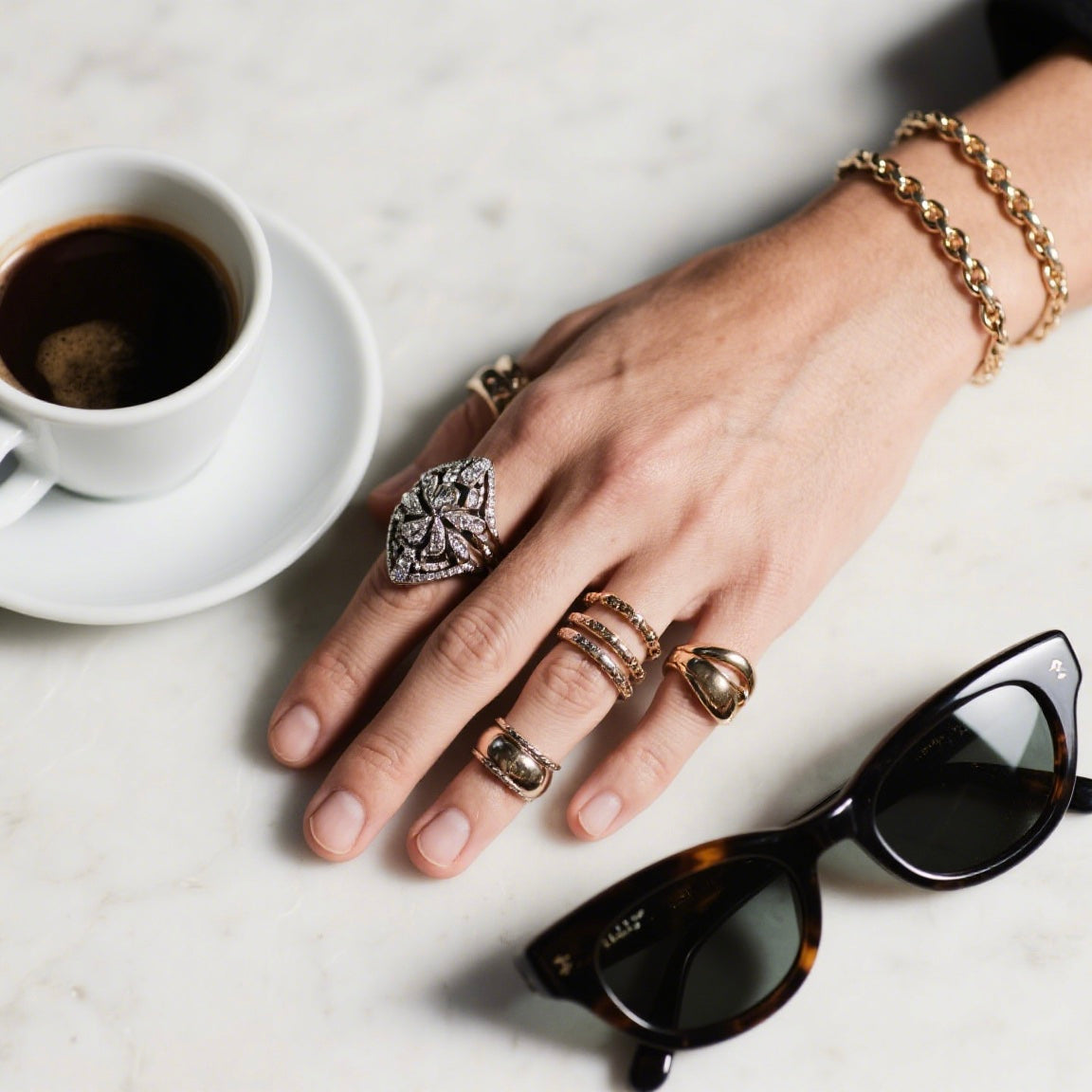 The Guide to Ring Stacking: Tips, Styles & How to Wear Rings Together